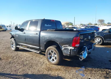 2014 Ram 1500 Lone Star z USA, uszkodzony, nr VIN 1C6RR7LT8ES187955